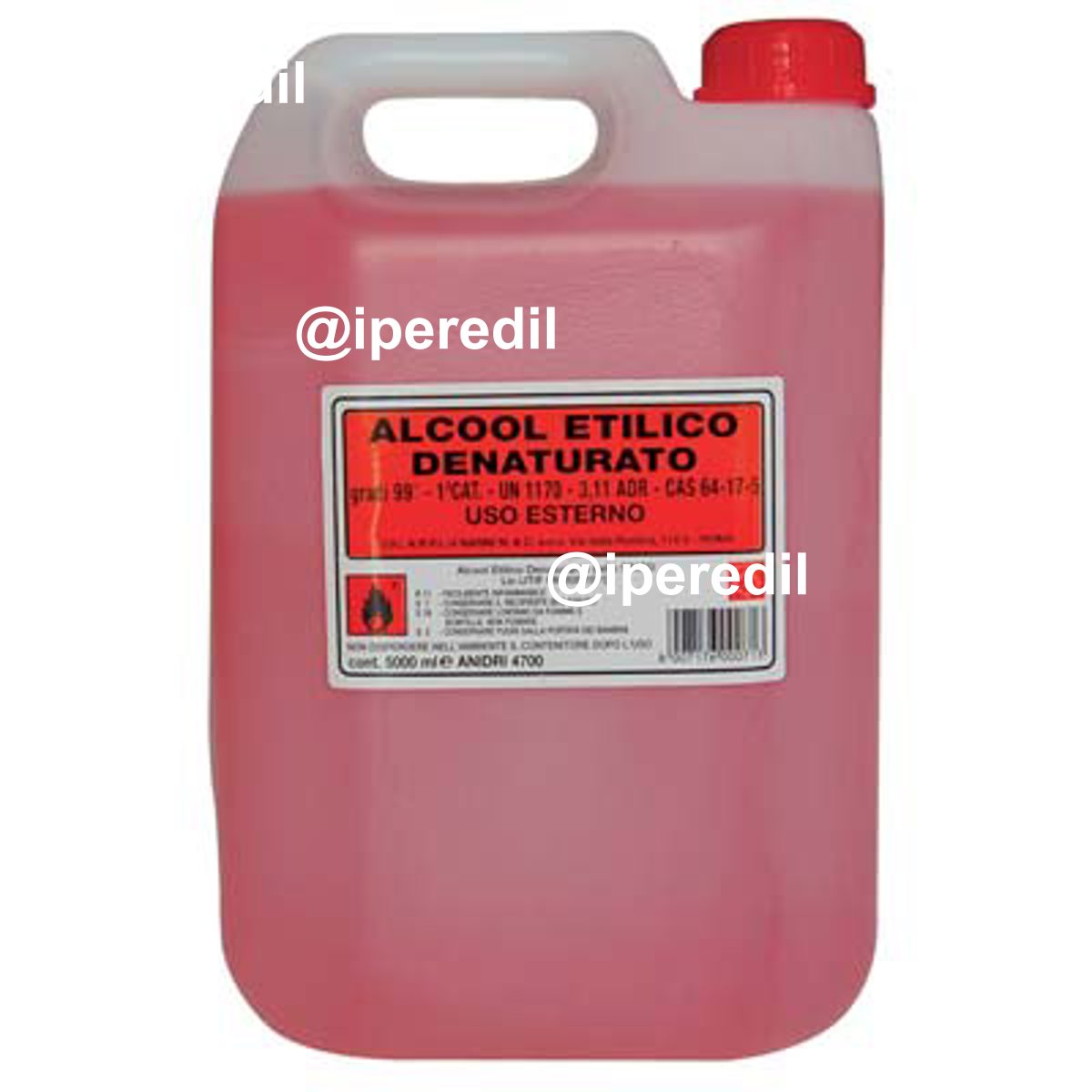 ALCOOL ETILICO DENATURATO 99,9° LT 5