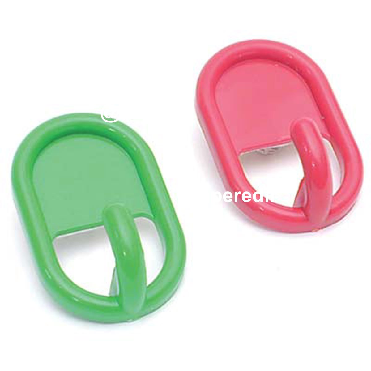 GANCIO ADESIVO PLASTICA PRONTY MIX COLORI CF=PZ 2