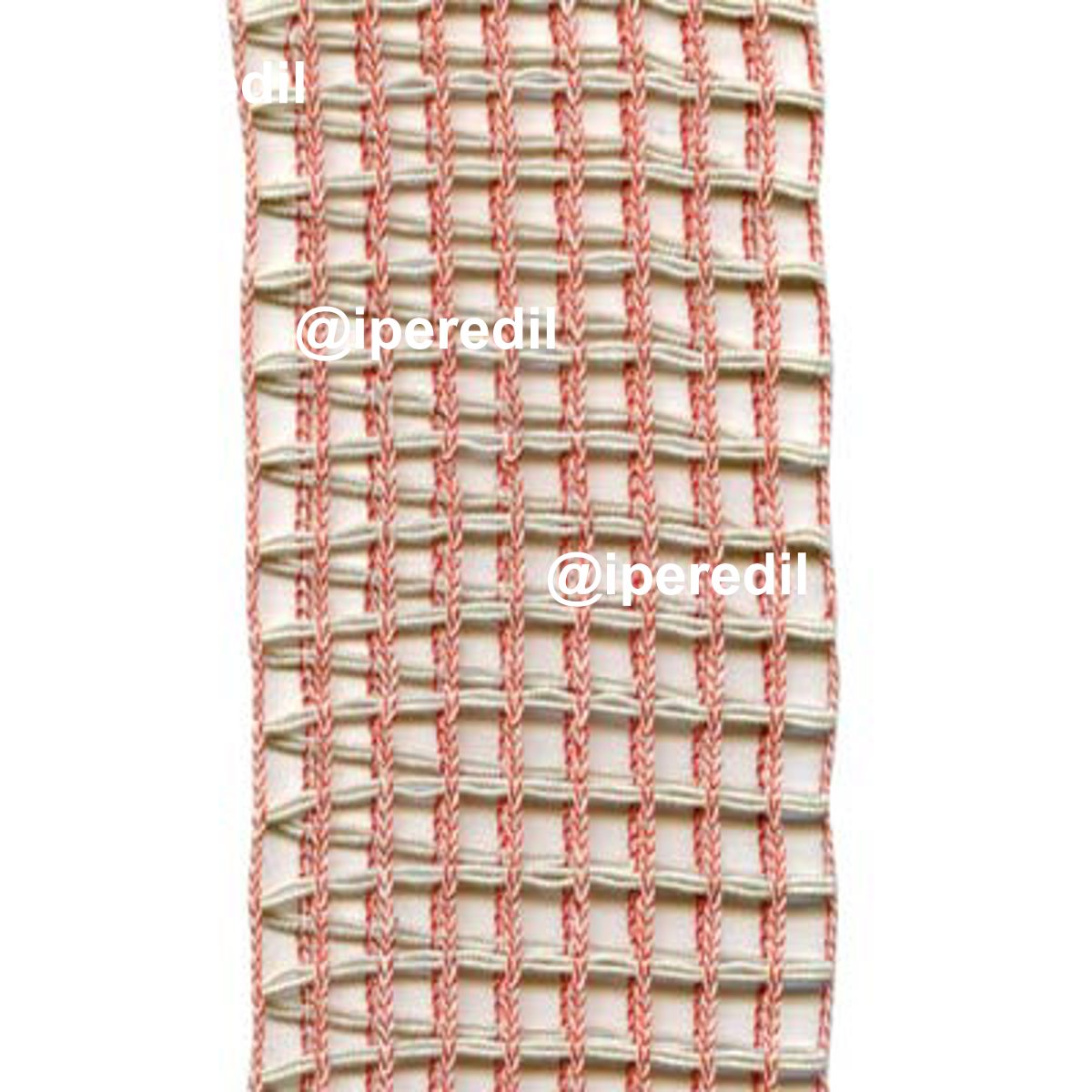 RETE STAGIONATURA INSACCATI TRAMA DOPPIA COTONE ELASTICO B/R Q.N° 14 D.MM 100 MT 50