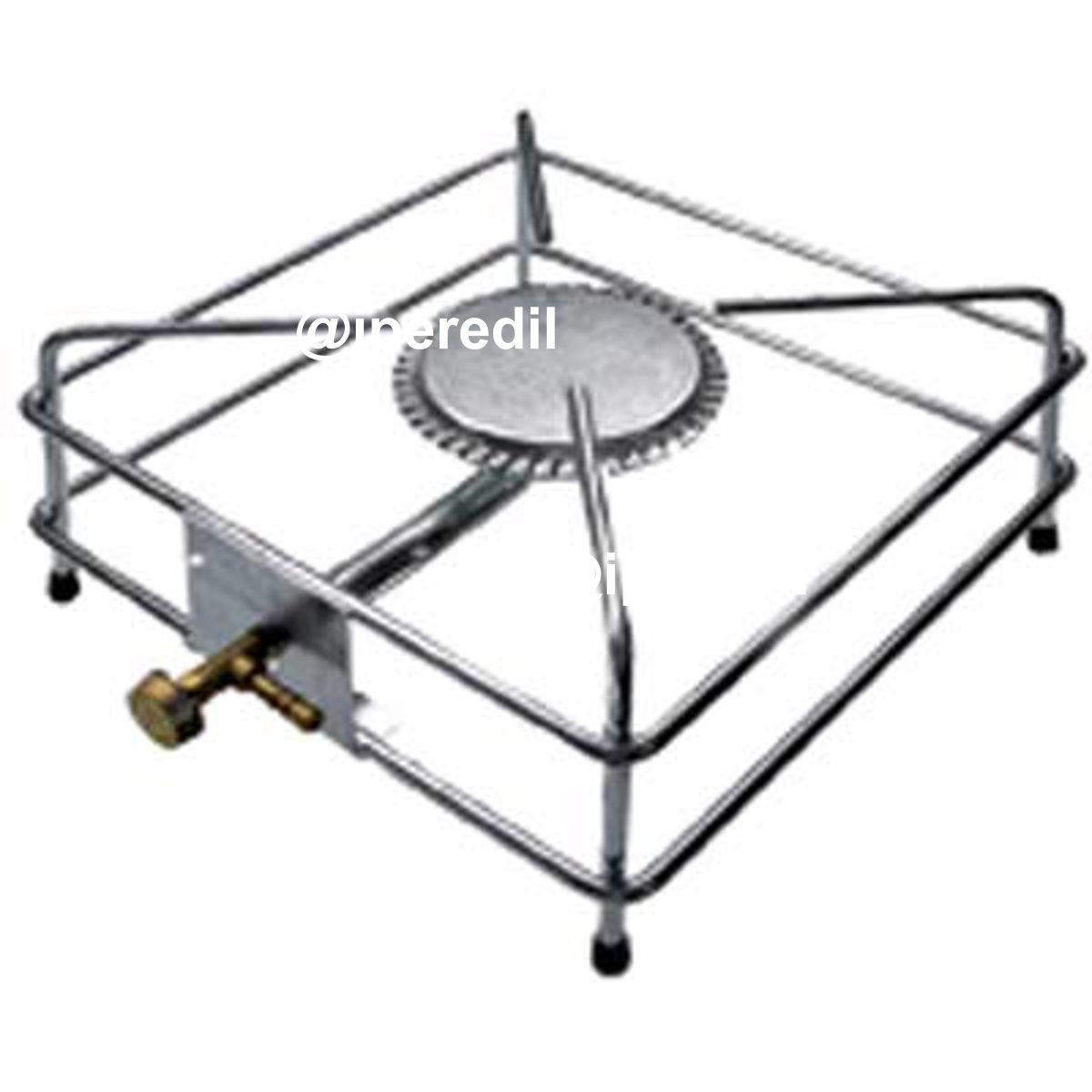 FORNELLONE FILO BRUCIATORE ACCIAIO KW 4,5 CM 30X30