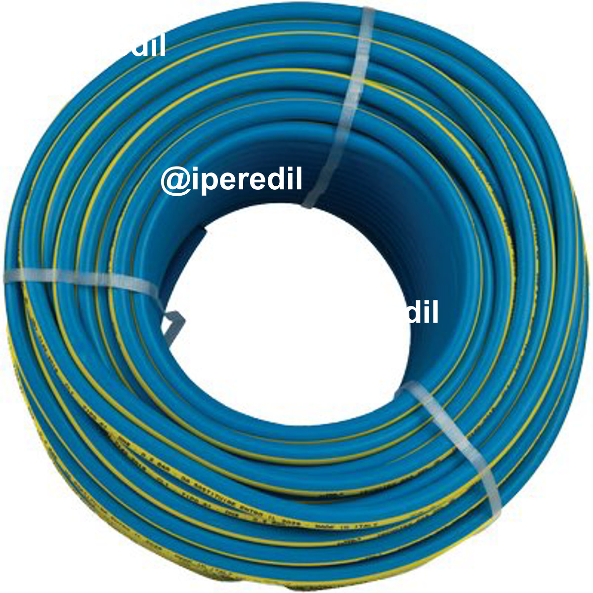 TUBO GAS GPL IMQ UNI 7140 3 STRATI MM 8X13 MT 50