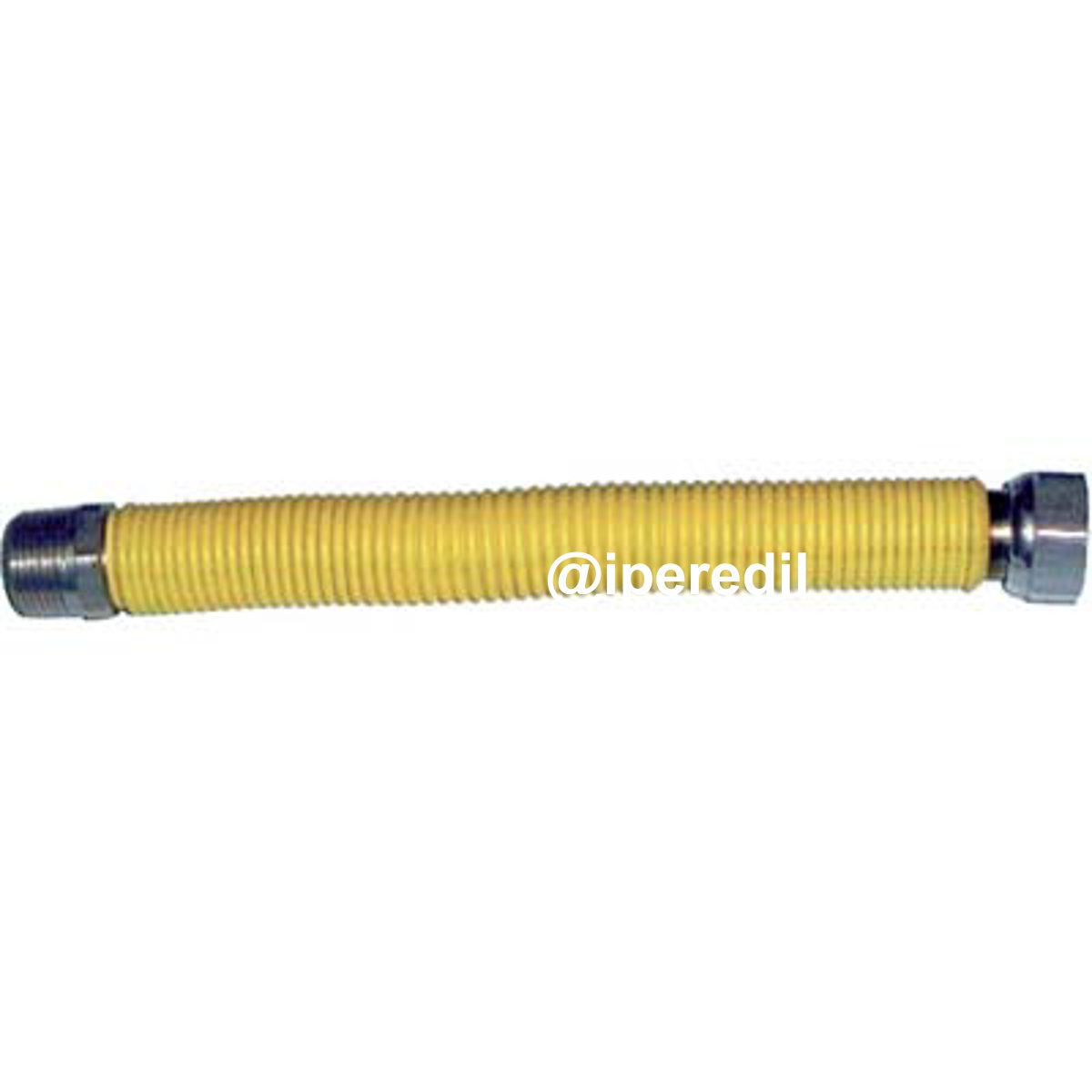 TUBO GAS FLESSIBILE ESTENSIBILE MF INOX 316/GUAINA 1/2MF CM 10/20