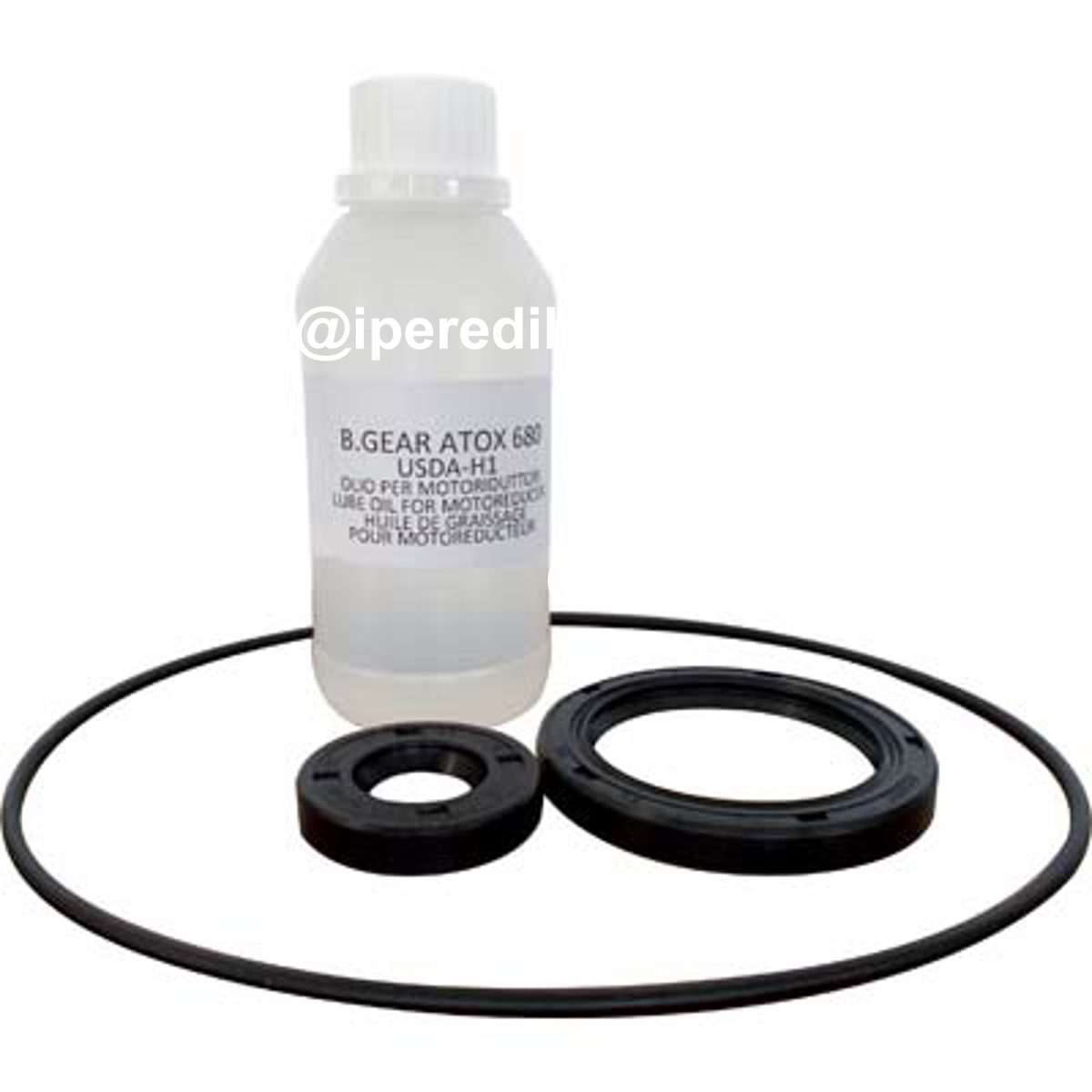 KIT RICAMBIO MOTORIDUTTORE 1002 REBER OLIO + PARAOLIO INT/EST + GUARNIZIONE