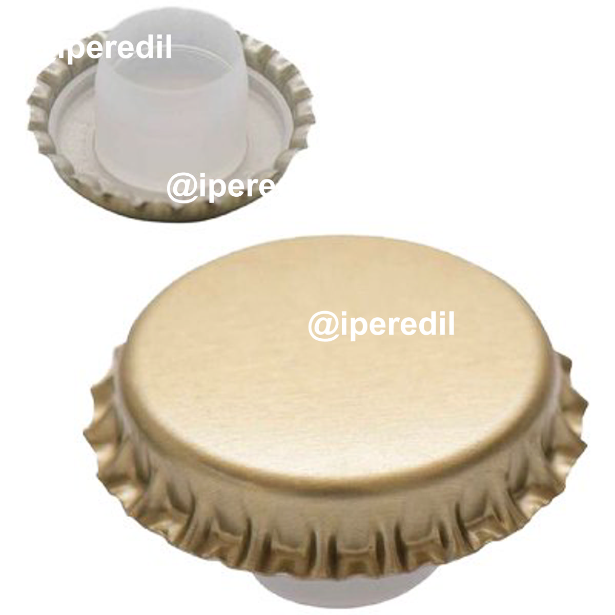 TAPPO CORONA + BIDULE ALTO MM 29 CF=PZ 200