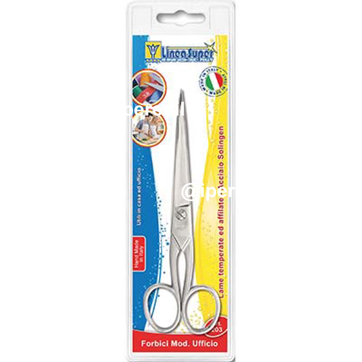 FORBICE UFFICIO SUPER DE LUCA ACCIAIO CM 18-7"