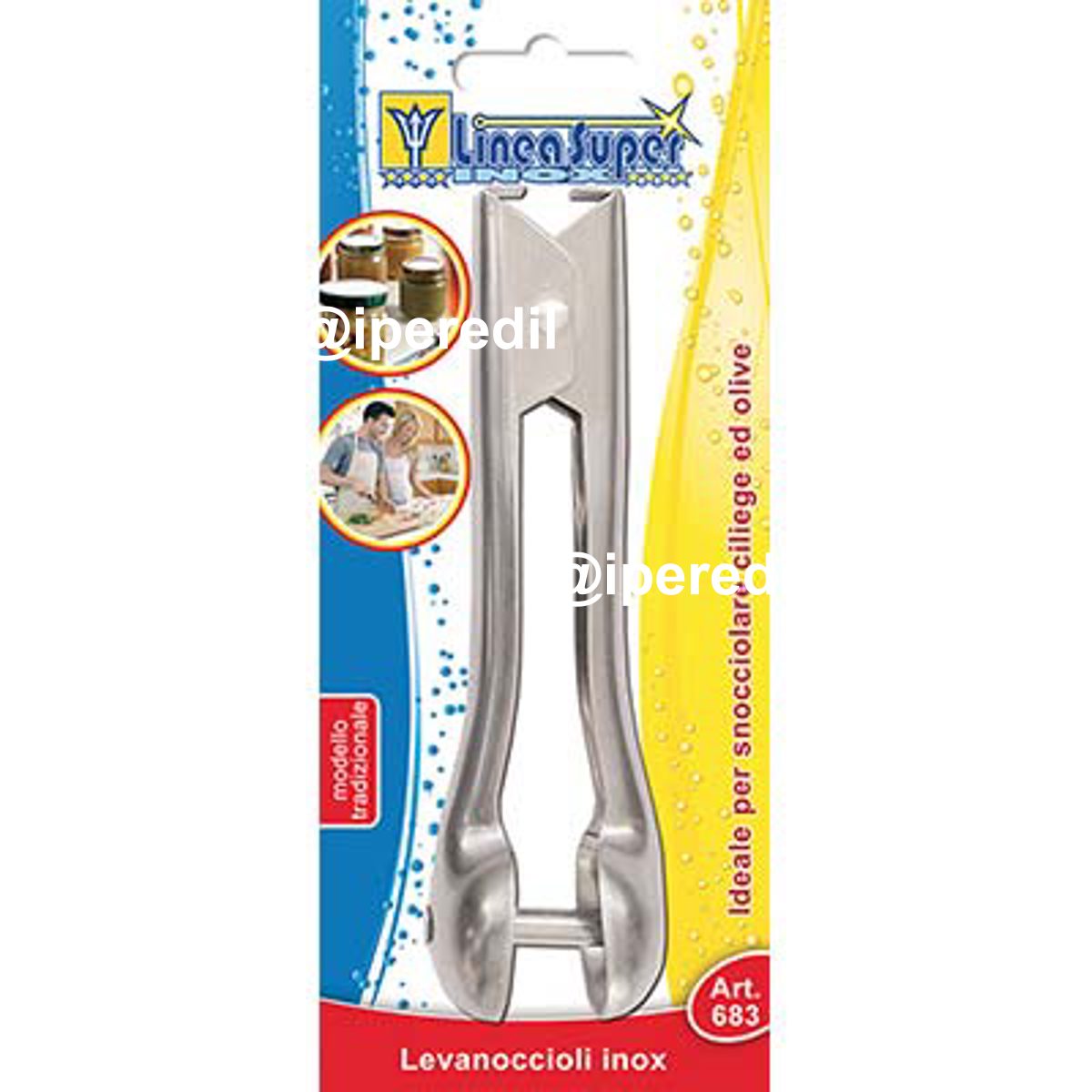 SNOCCIOLATORE SUPER DE LUCA ACCIAIO INOX