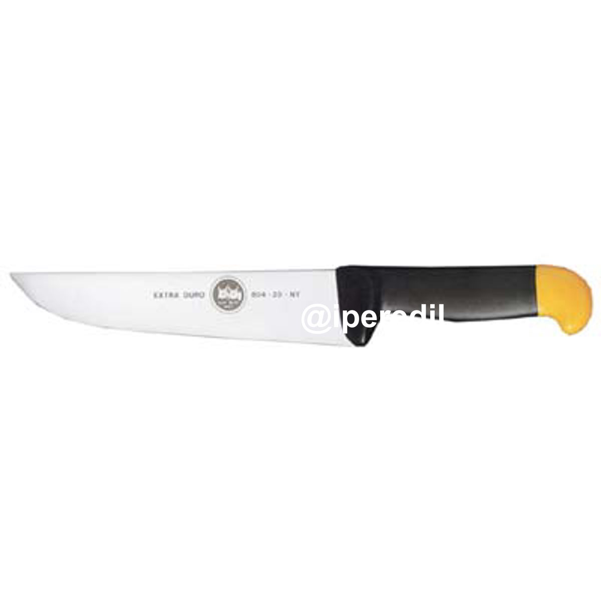 COLTELLO MACELLAIO ROMA 804 DUE BUOI MANICO PLT/INOX CM 22