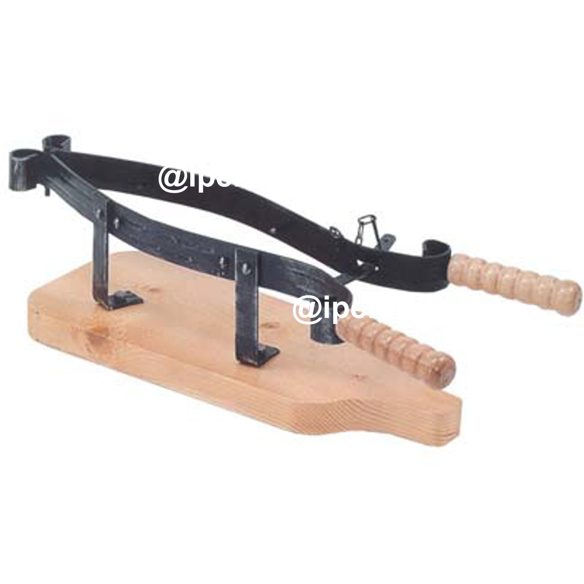FERMAPROSCIUTTO FORGIATO ACCIAIO/LEGNO