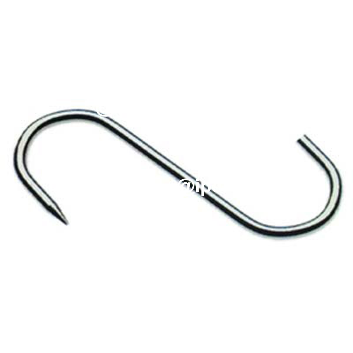 GANCIO MACELLAIO 1 PUNTA INOX MM 60X3
