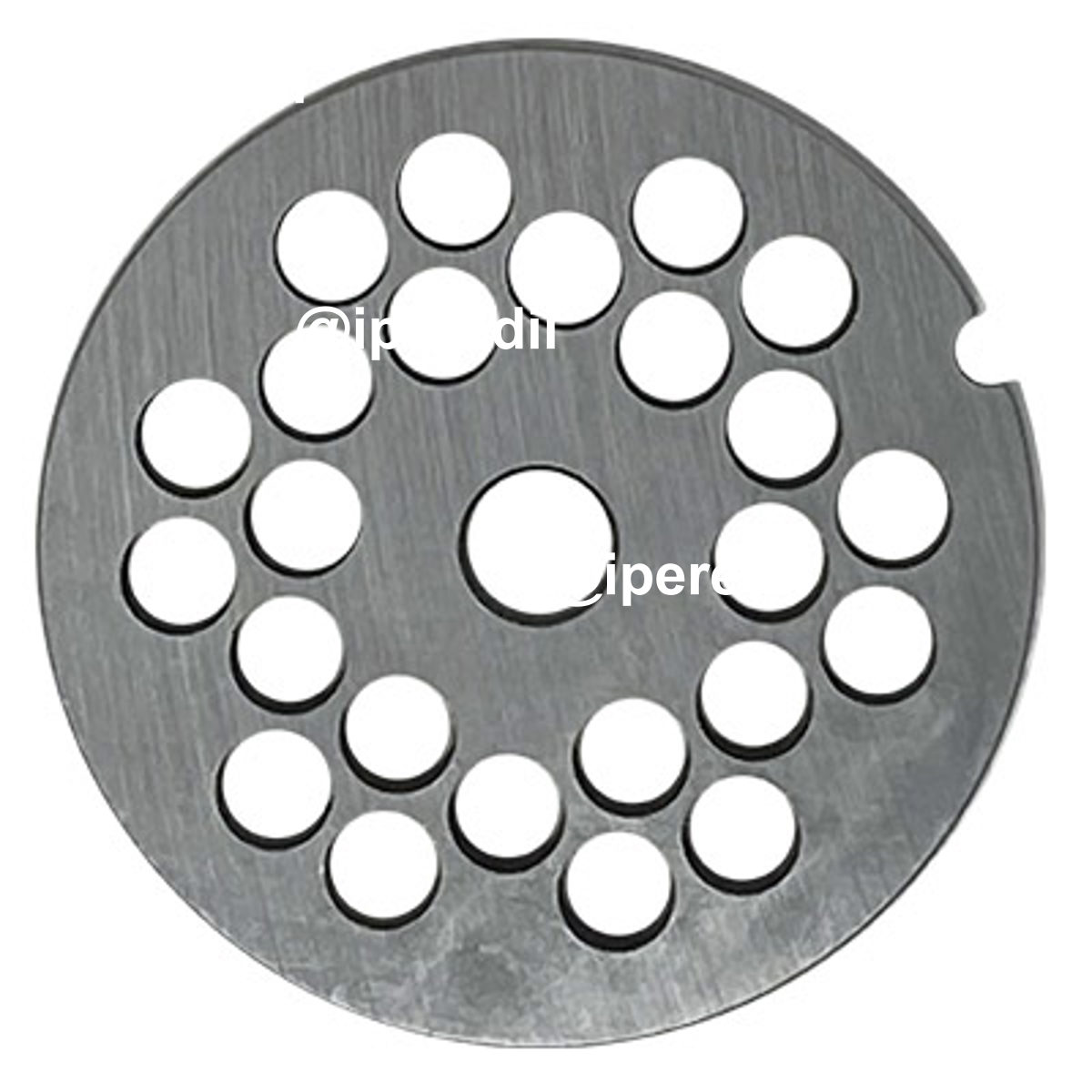 PIASTRA X TRITACARNE ELETTRICO REBER N° 12 FORO 8