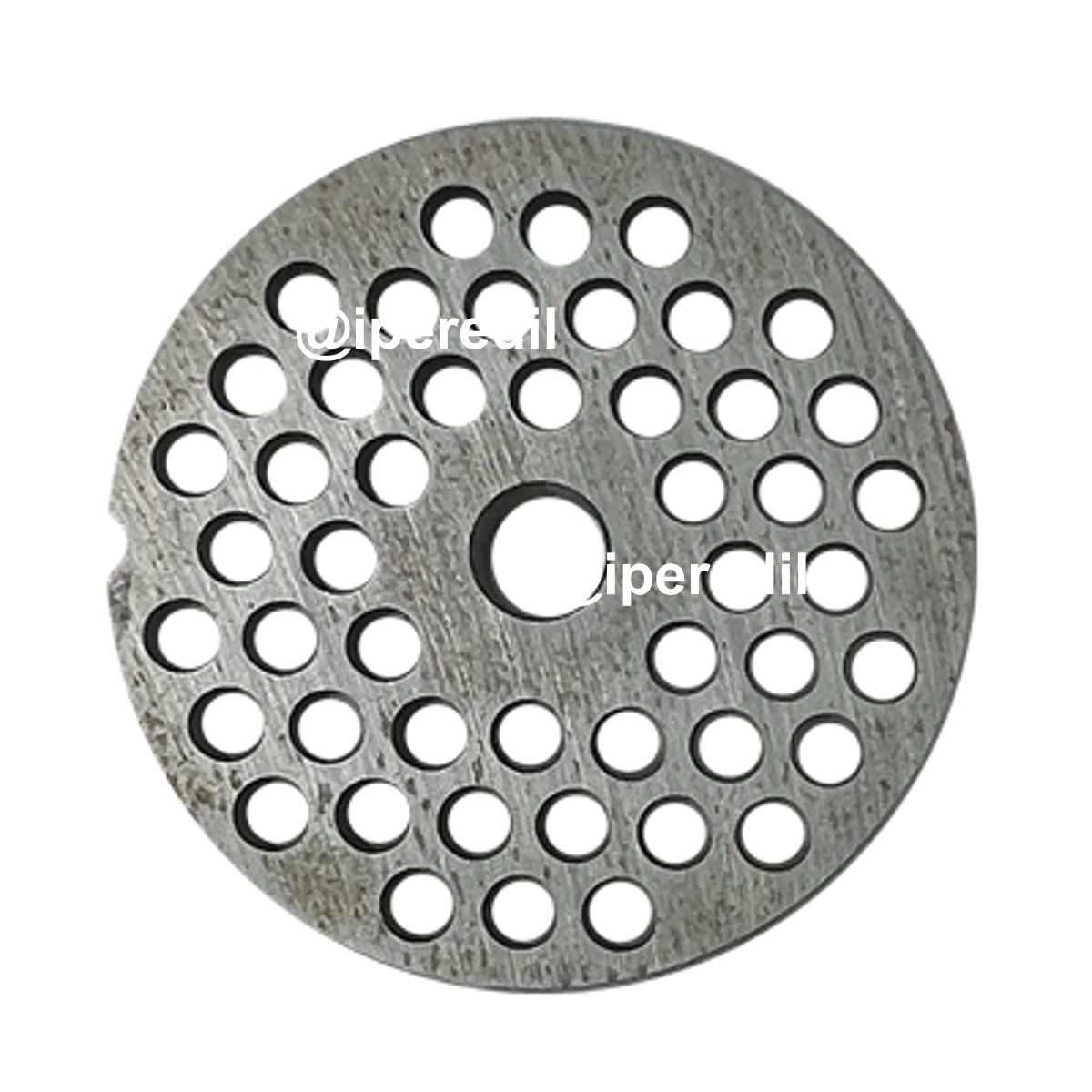 PIASTRA X TRITACARNE ELETTRICO INOX REBER N° 10/12 FORO 6