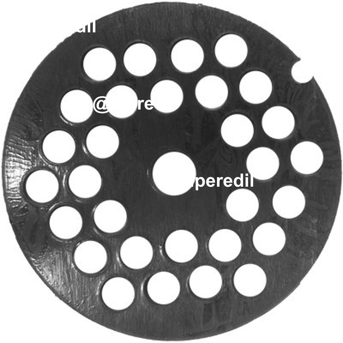 PIASTRA X TRITACARNE MANUALE REBER N° 32 FORO 10