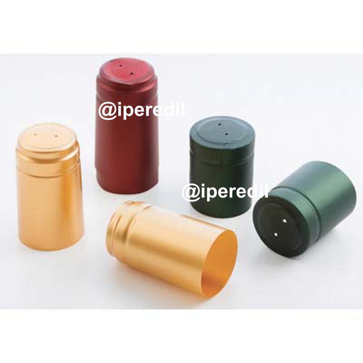 CAPSULA TERMORETRAIBILE X BOTTIGLIE VINO ORO MM 31X55 CF=PZ 100