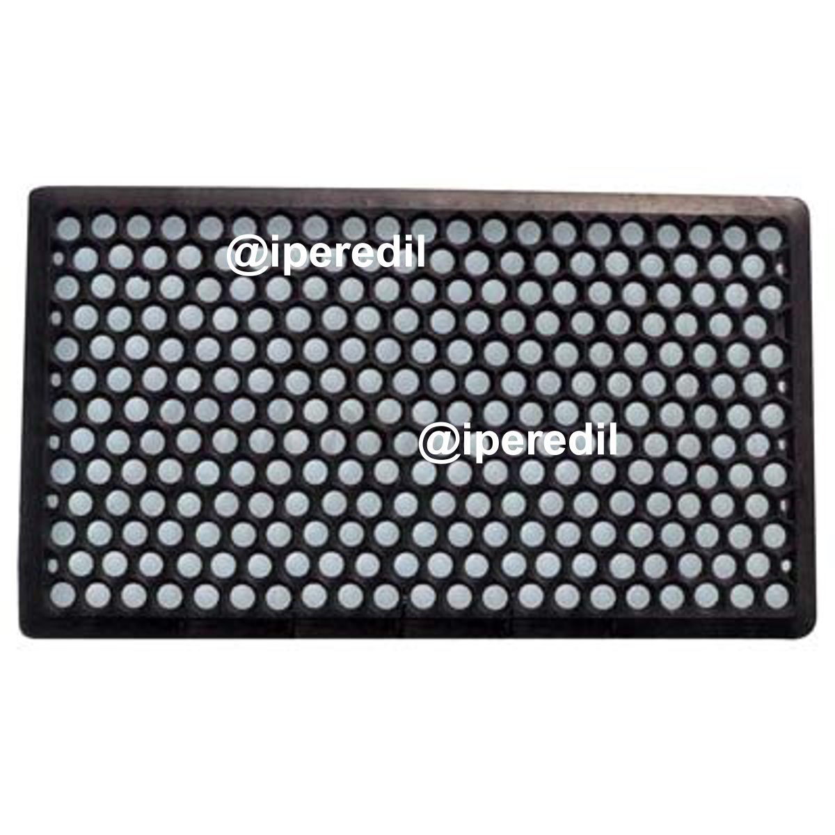 ZERBINO NIDO APE DROP GOMMA NERA CM 40X70 - 02309640