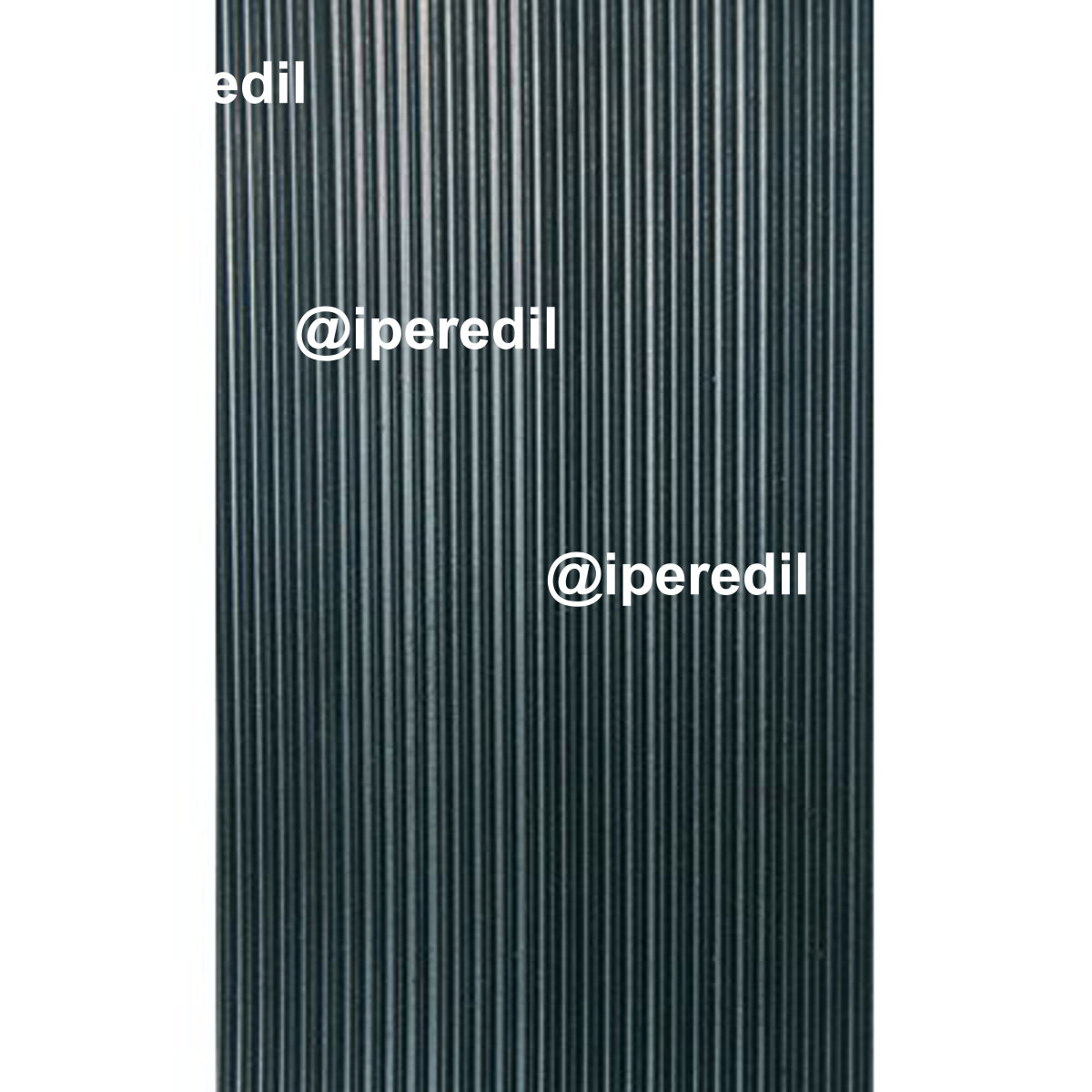COPRI PAVIMENTO GOMMA MILLERIGHE EFFE NERO MM 3,00 H.CM 120 MT 15
