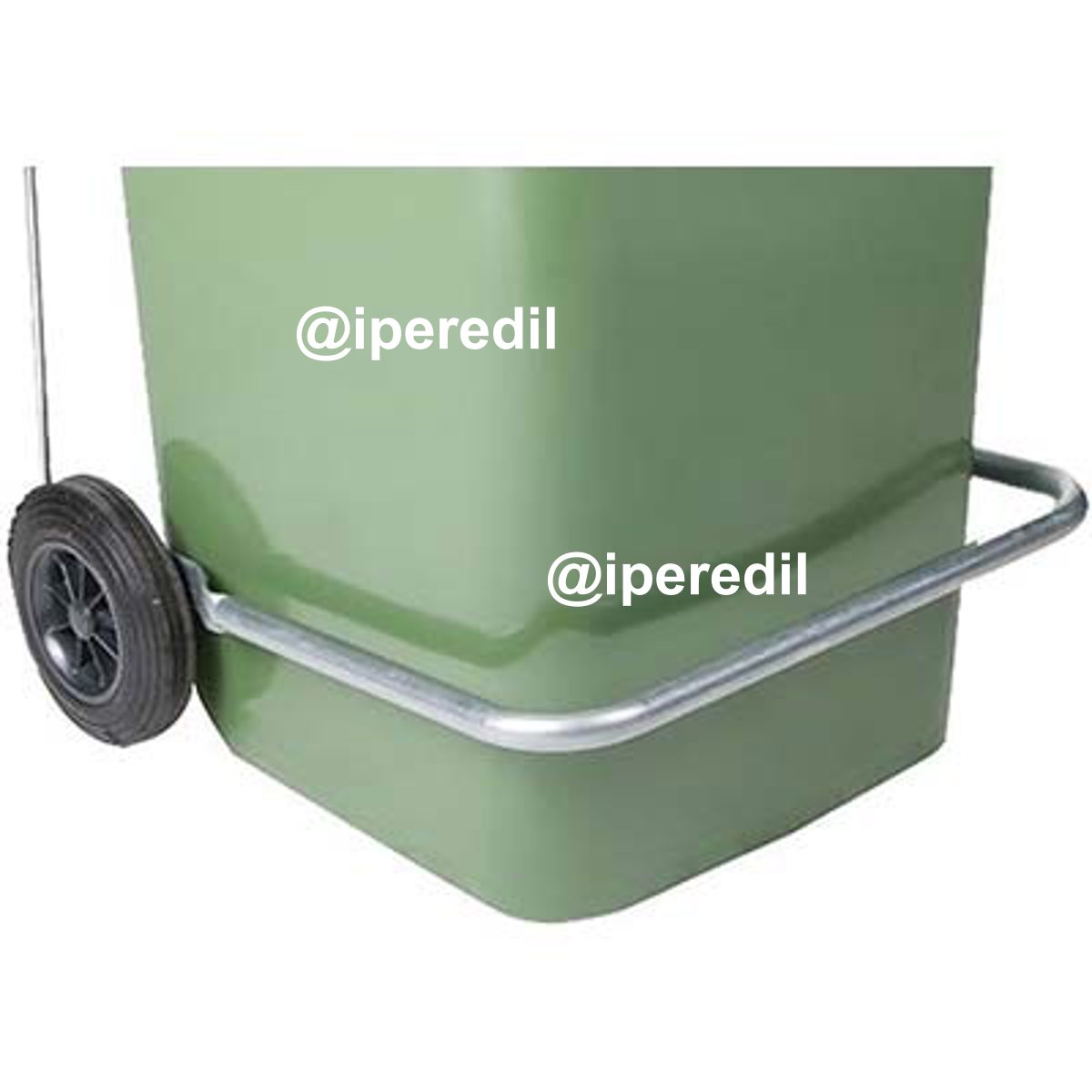 PEDALE BIDONE IMMONDIZIA GREEN 120 ICS