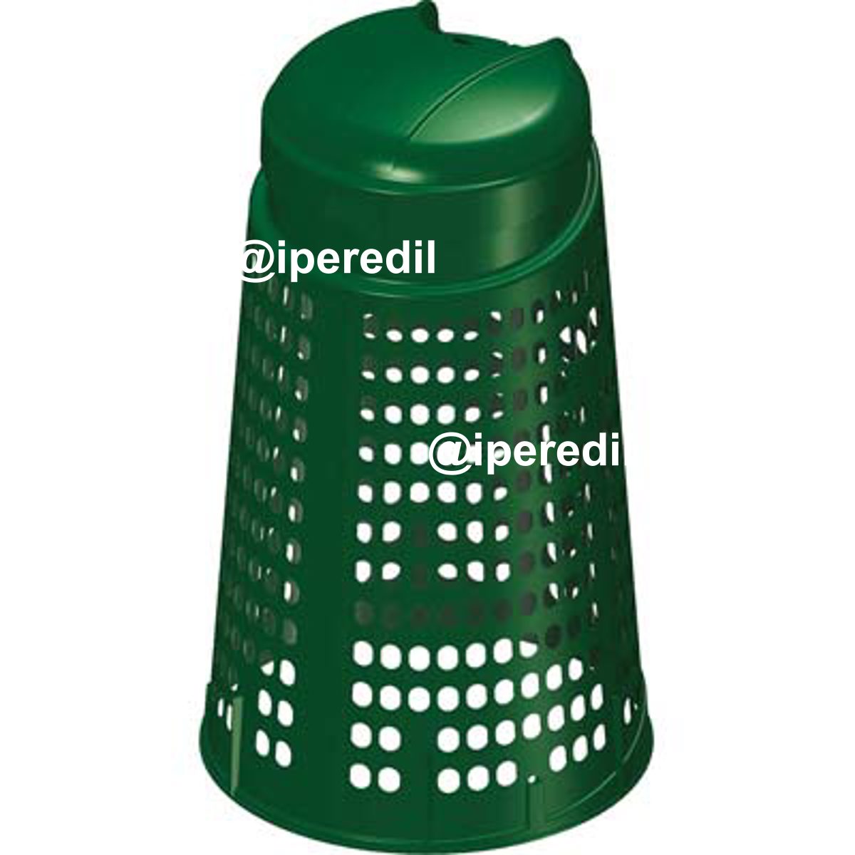 TRESPOLO IMMONDIZIA ICS VERDE LT 110 CM 38/50 H.CM 86