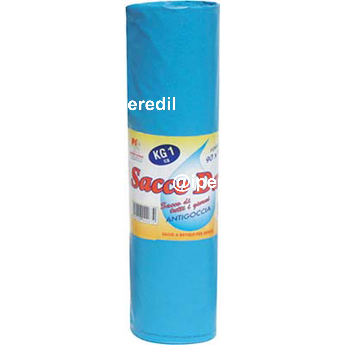 SACCO IMMONDIZIA CONDOMINIO CM 80X110 AZZURRO CF=PZ 10