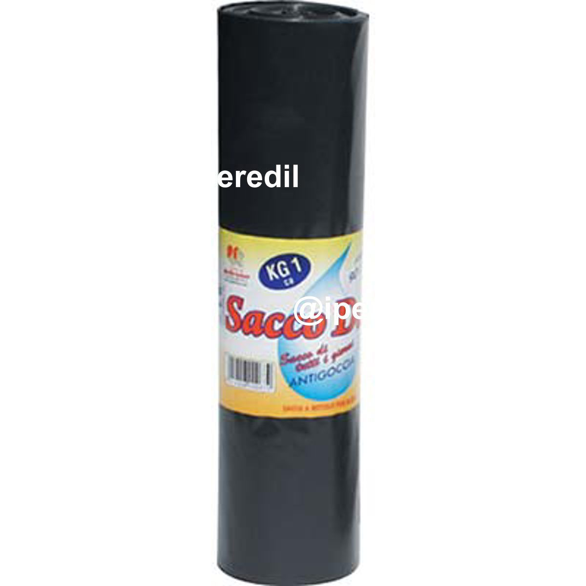SACCO IMMONDIZIA CONDOMINIO NERO CM 80X110 CF=PZ 10