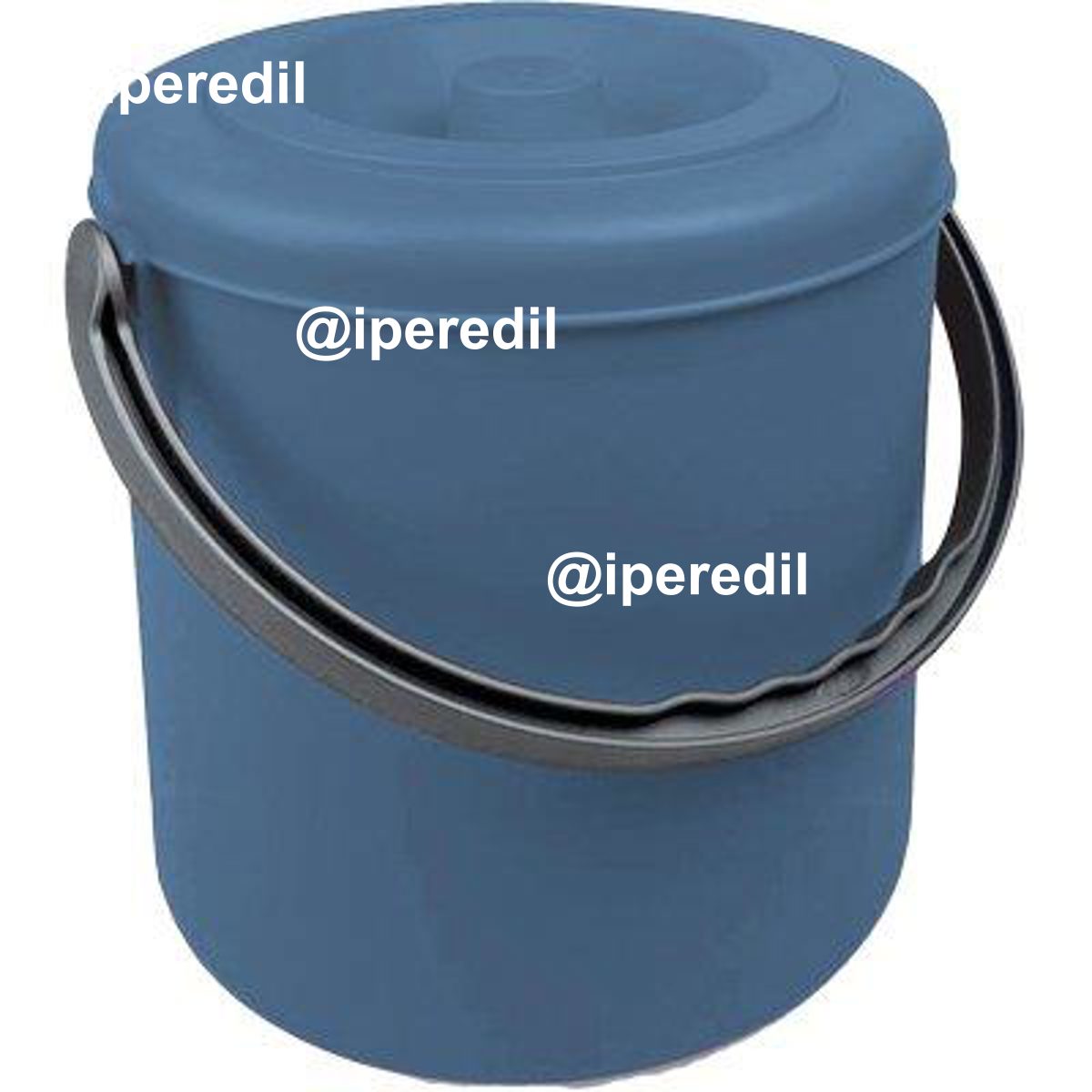 PATTUMIERA IMMONDIZIA EUREKA STEFANPLAST PALACE BLUE LT 15 CM 27 H.CM 29