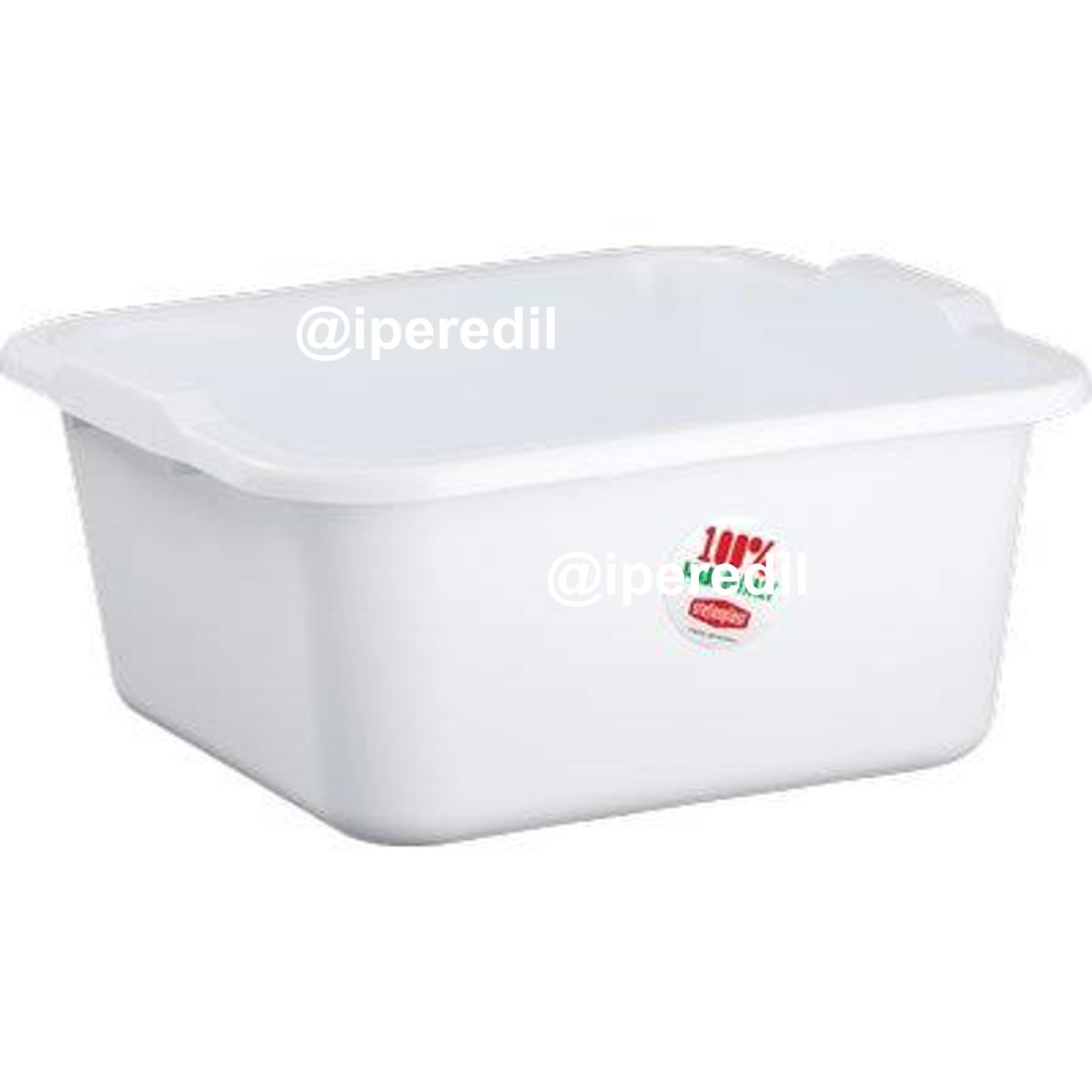 BACINELLA QUADRA STEFANPLAST PE LT 7 CM 30X30 H.CM 12,5