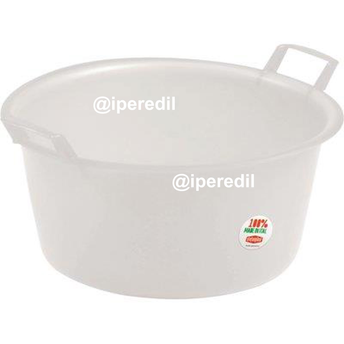 BACINELLA TONDA STEFANPLAST PE LT 7 CM 30 H.CM 15,5