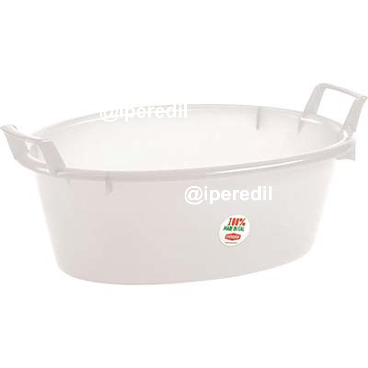 BACINELLA OVALE STEFANPLAST PE LT 23 CM 55 H.CM 20