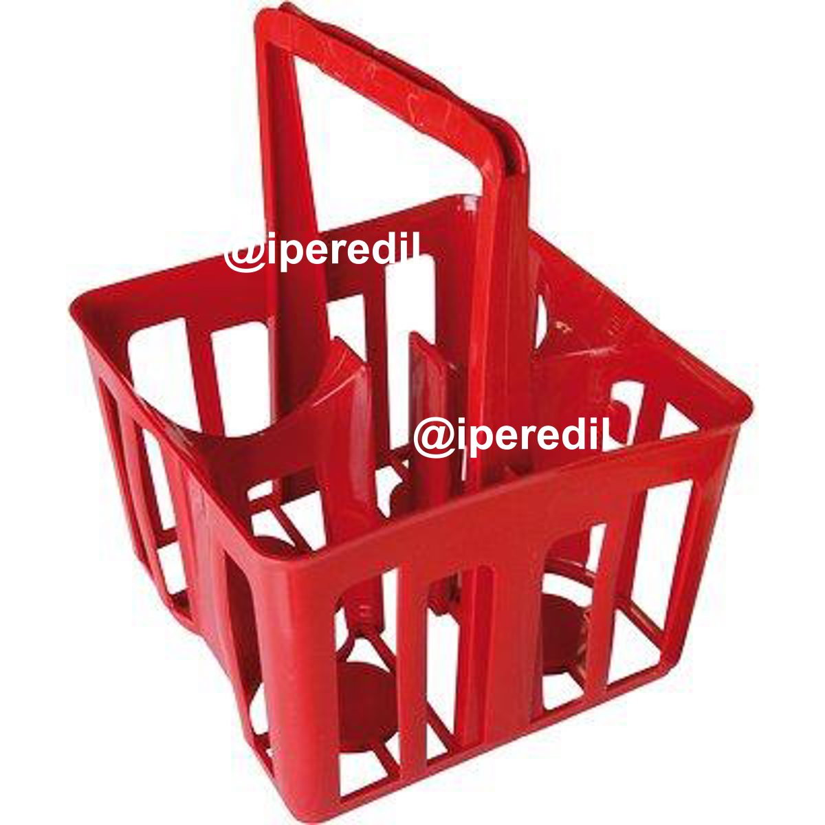 CESTELLO PORTA BOTTIGLIONI STEFANPLAST PLT POSTI 4 LT 2 CM 25X25 H.CM 32,5