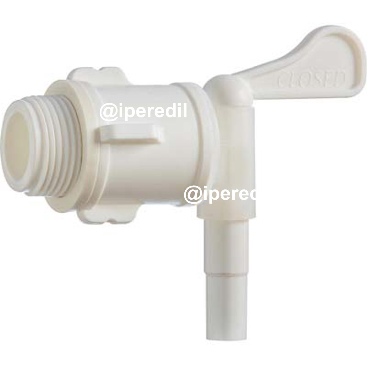 RUBINETTO TANICA FUSTO PLASTICA 3/4M SENZA GHIERA