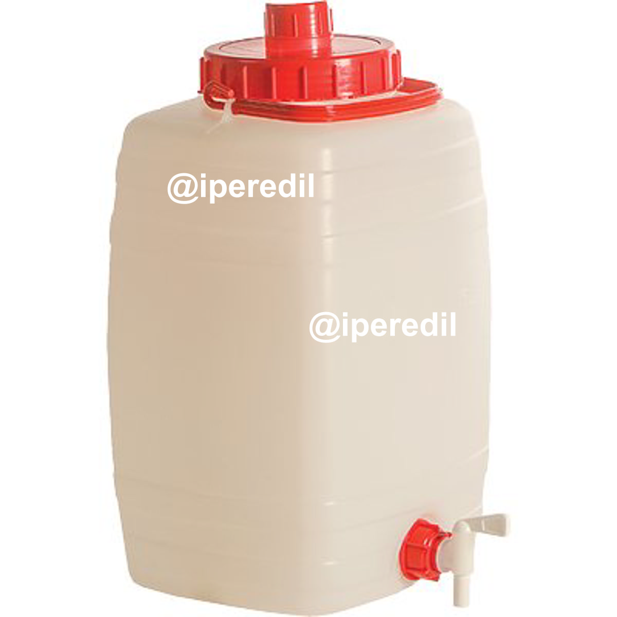 FUSTO DEMETRA ICS HDPE ALIMENTARE MM 260X230 H.MM 420 LT 15