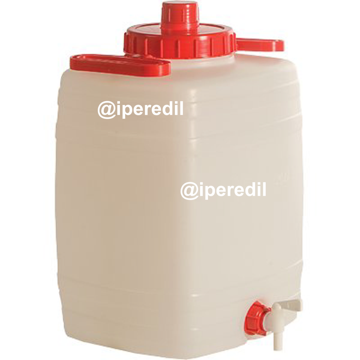 FUSTO DEMETRA ICS HDPE ALIMENTARE MM 300X260 H.MM 420 LT 20