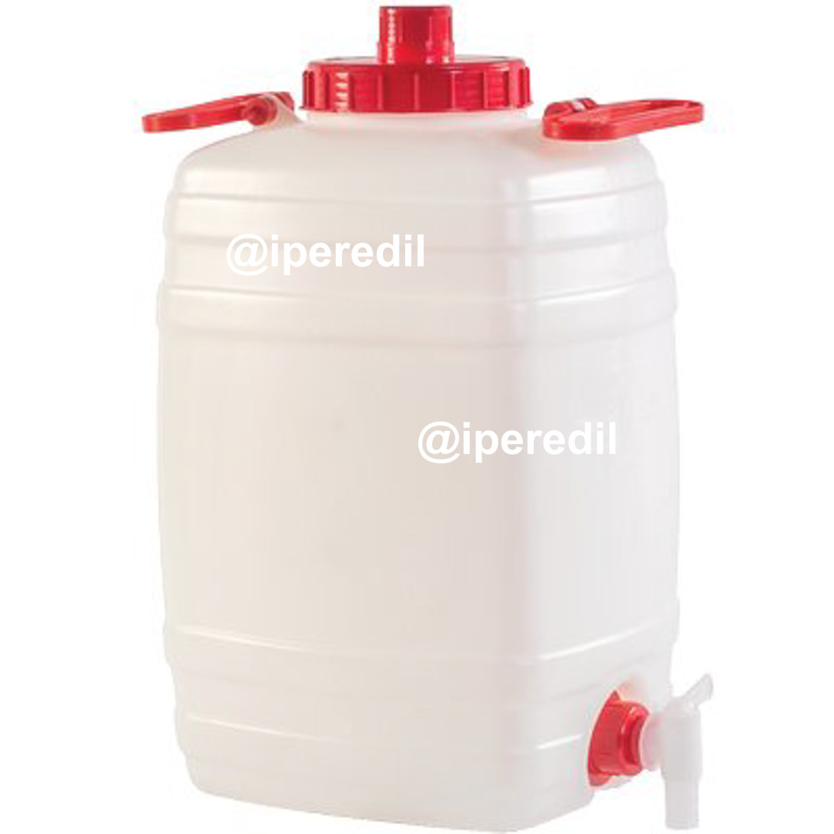 FUSTO DEMETRA ICS HDPE ALIMENTARE MM 300X270 H.MM 490 LT 25 - 02317844