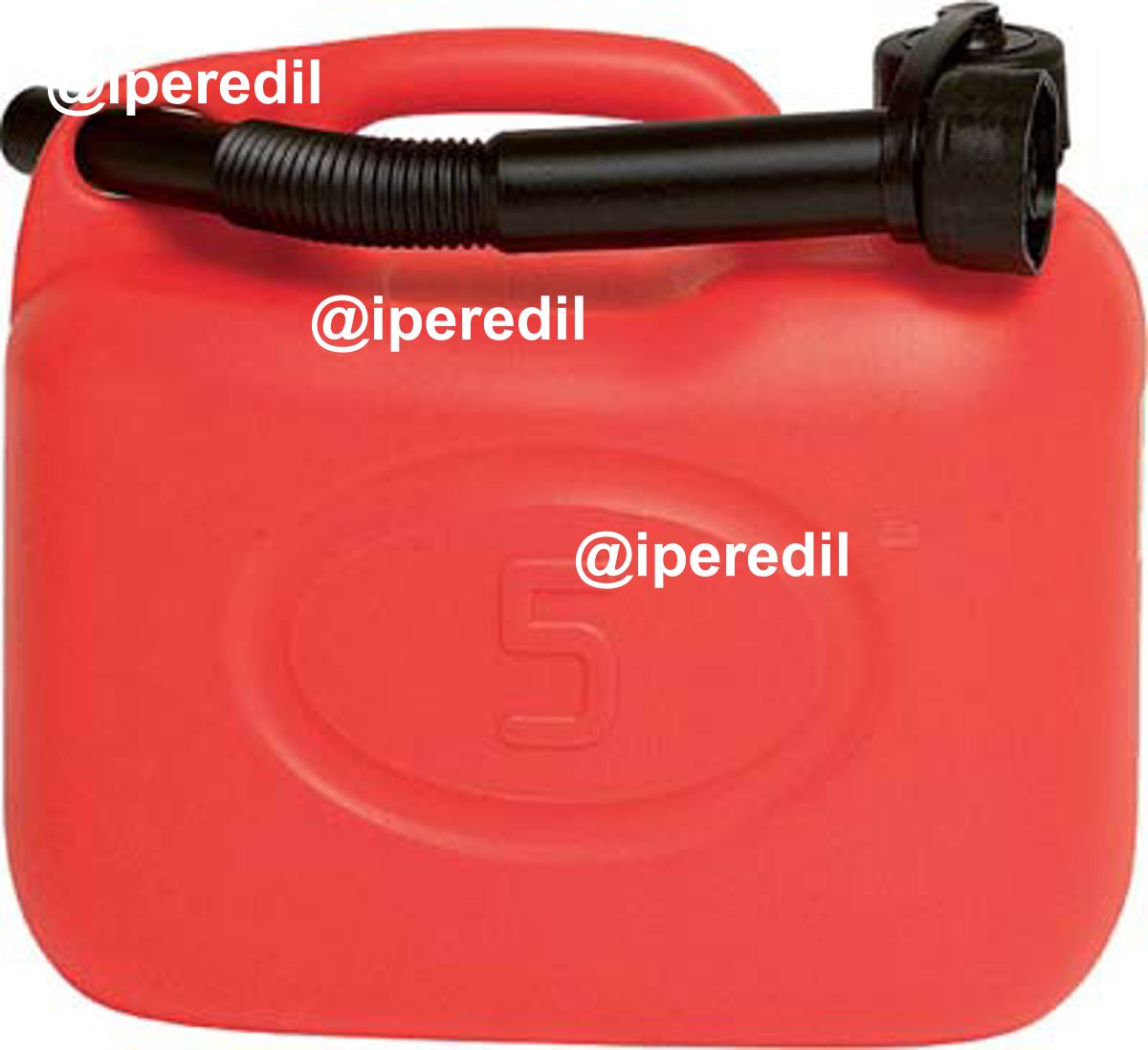 TANICA CARBURANTE PP ROSSO LT 5