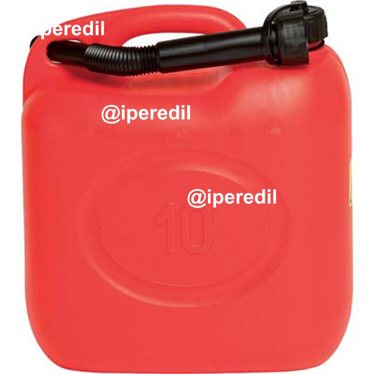 TANICA CARBURANTE PP ROSSO LT 10
