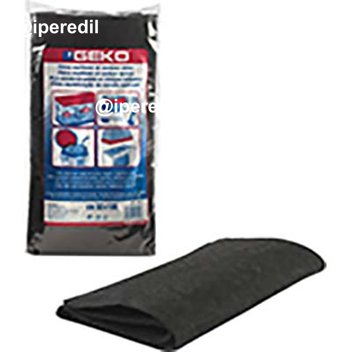 FILTRO X CAPPA ASPIRANTE CARBONI ATTIVI E FIBRA NERO CM 55X105