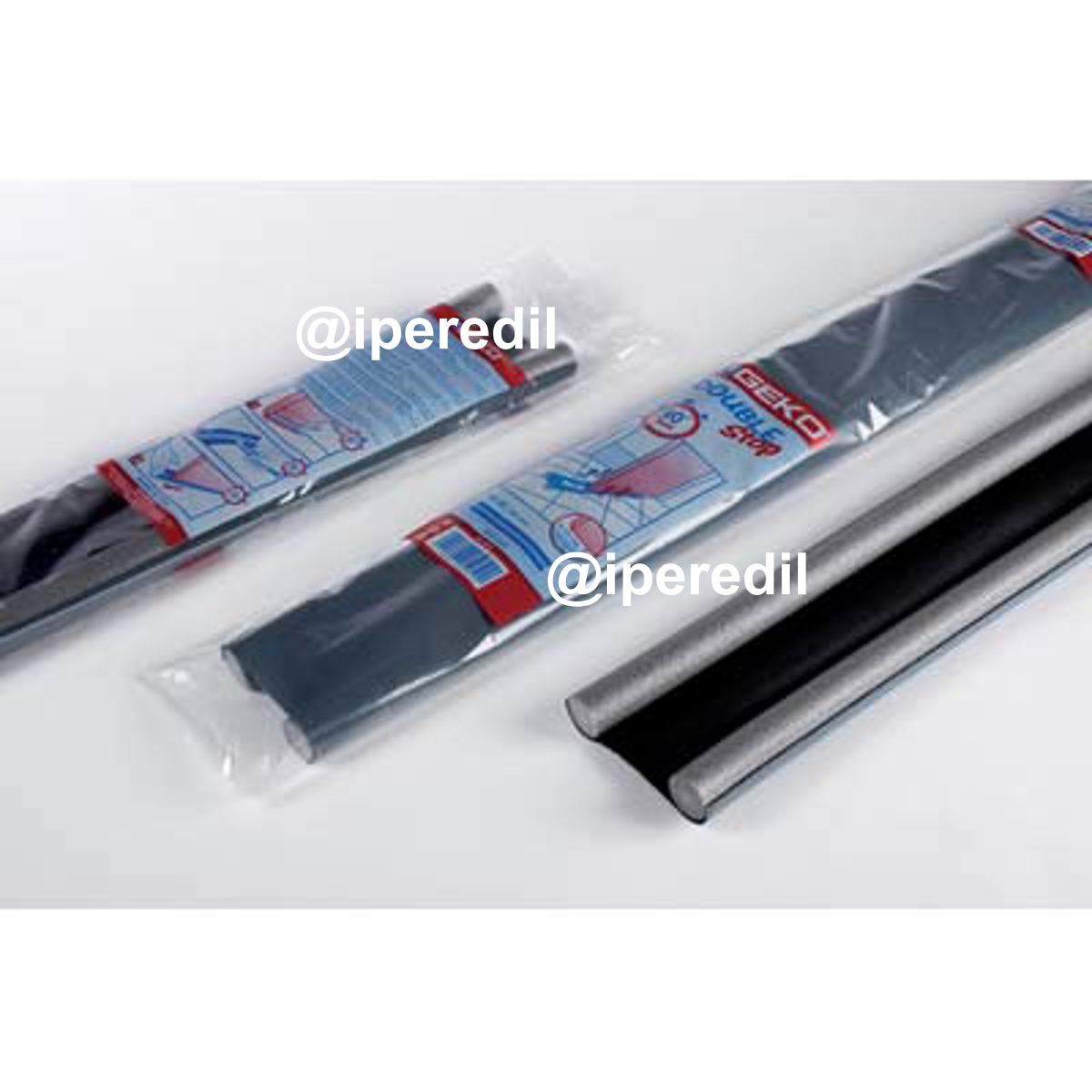 PARAFREDDO SOTTOPORTA GEKO DOUBLE STOP MARRONE CM 95 H.CM 2 SPESSORE PORTA MAX MM 60 - 02325913