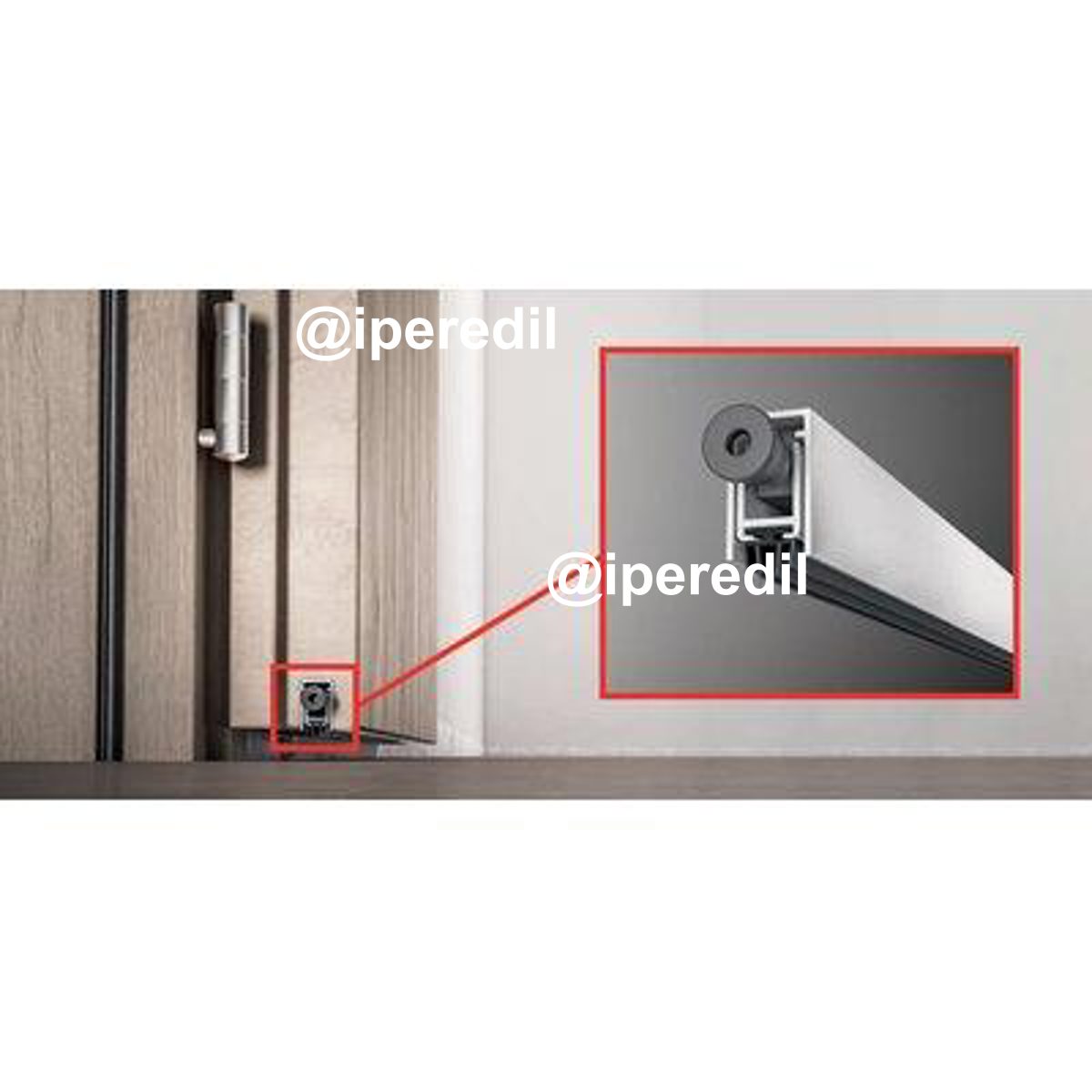 PARAFREDDO SOTTOPORTA A GHIGLIOTTINA REGOLABILE ALLUMINIO MM 13X28 CM 113 - 02325928