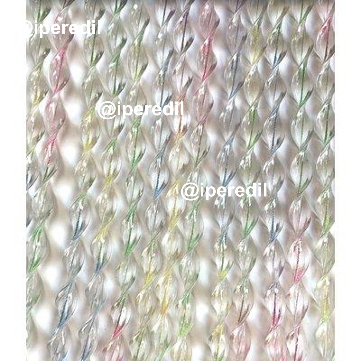 TENDINA PRONTA VIENNA 92 FILI PVC RITORTO 4 COLORI CM 120 H.CM 240