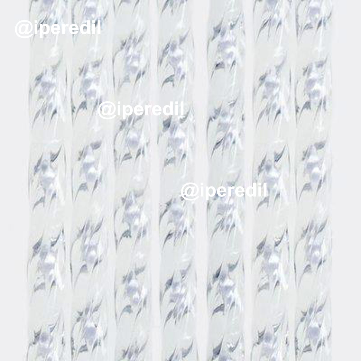 TENDINA PRONTA LUX 148 FILI PVC RITORTO BIANCO CM 120 H.CM 240