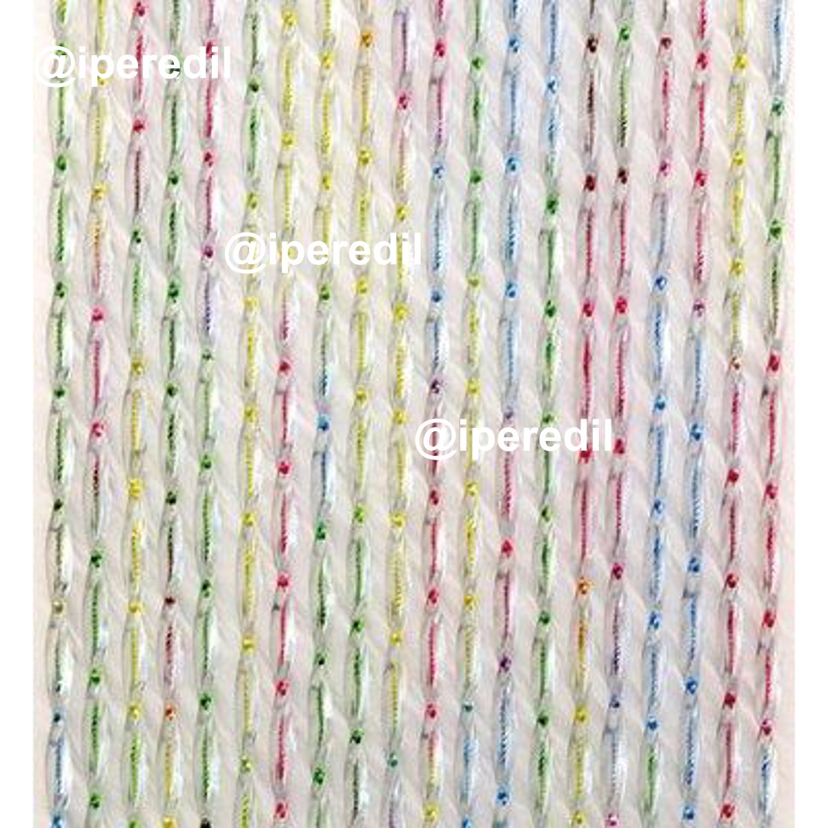 TENDINA PRONTA ELBA 148 FILI PVC RITORTO 4 COLORI CM 120 H.CM 240