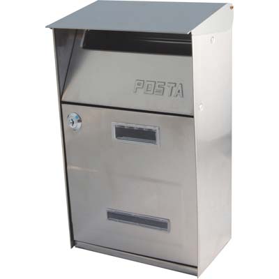 CASSETTA POSTA VIENNA INOX DOMUS MM 220X110 H.MM 320