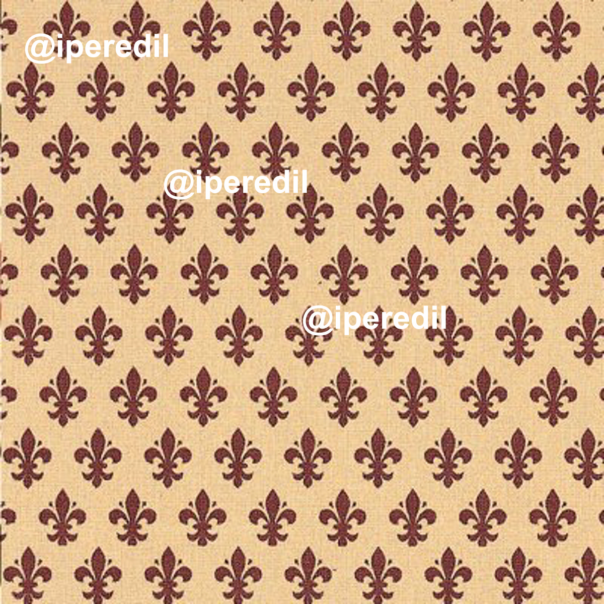 PLASTICA ADESIVA 2060 HOME DECO GIGLIO MARRONE H.CM 45 L.MT 15