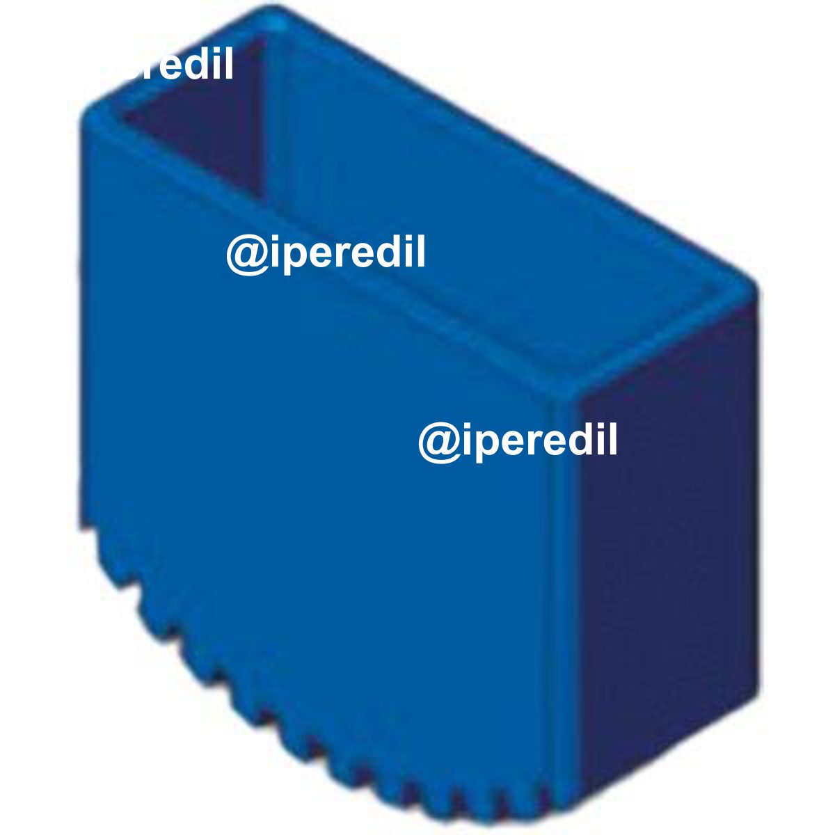 PIEDINO SCALA TRAPEZOIDALE AGRIL MARCHETTI MM 60X25 GRADINI 10/12/14 - 02336159