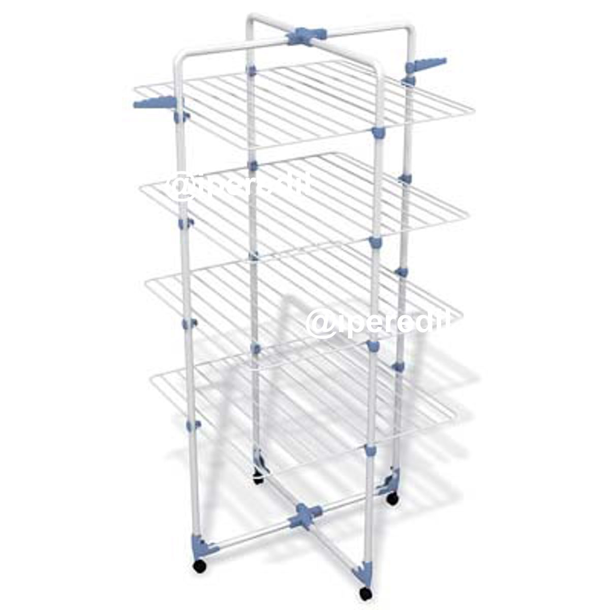 STENDINO MODULAR 4 VILEDA ACCIAIO VERNICIATO MT 40