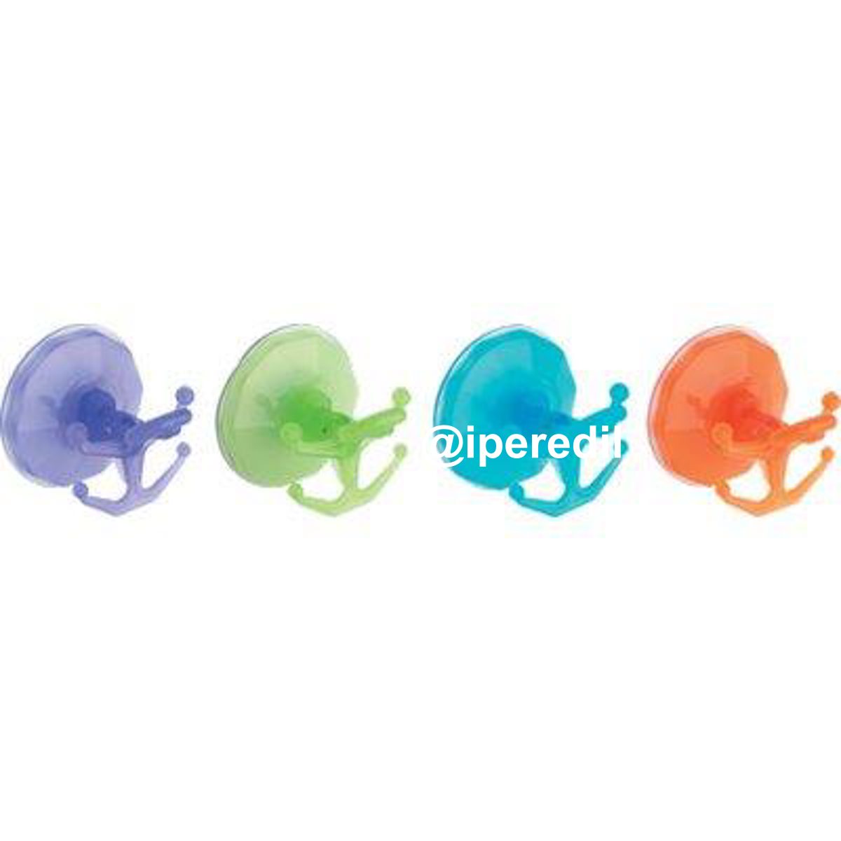 GANCIO A VENTOSA BINGO GIMI RESINA D.MM 75,5 VARI COLORI CF=PZ 12