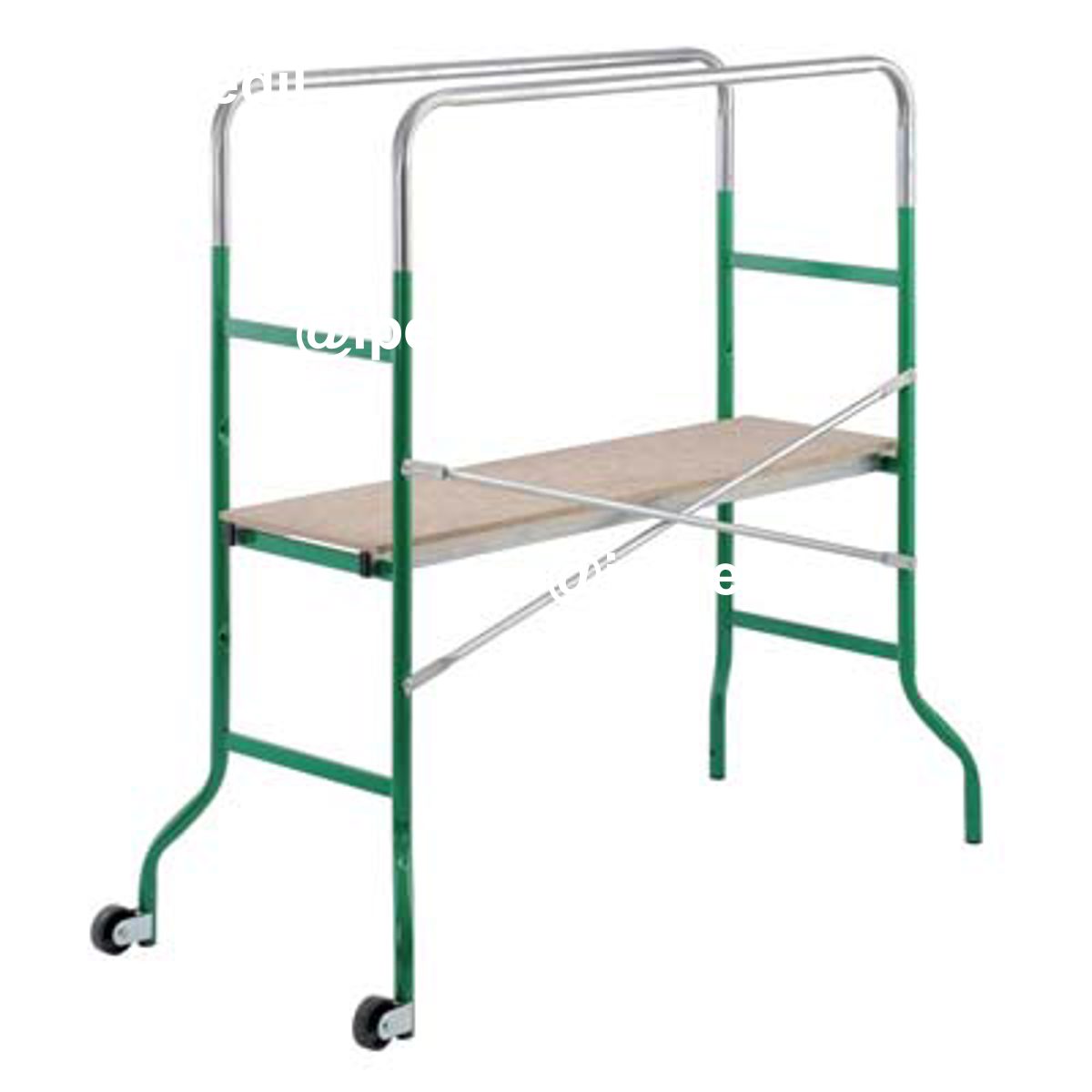 TRABATTELLO KREO SUPERMINI GIERRE ACCIAIO VERN /LEGNO CM 144X62 H.CM 106/142 - 02362201