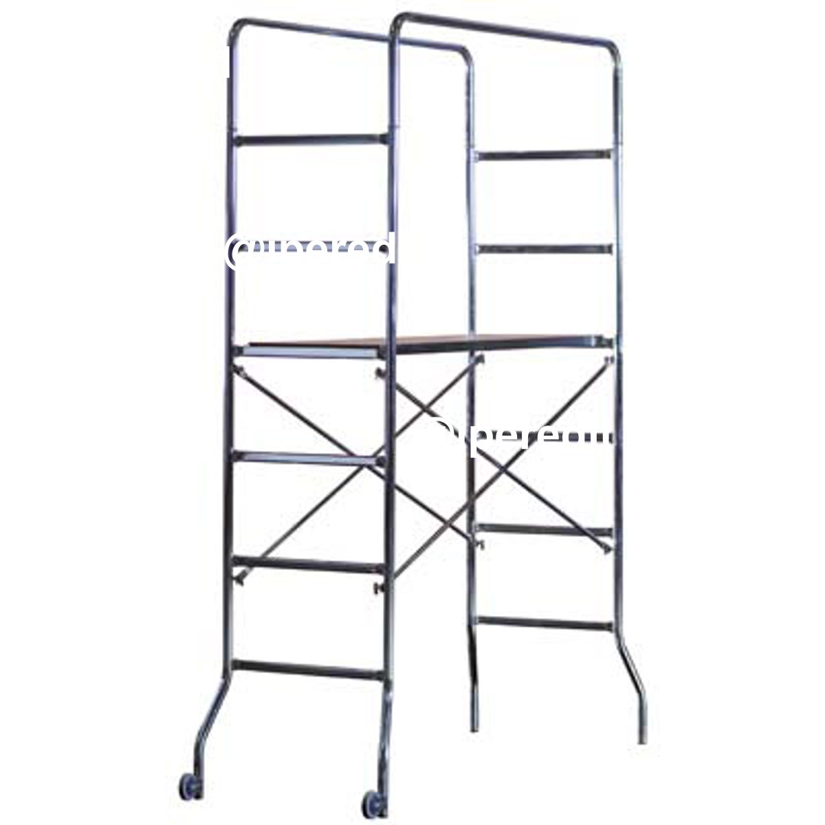 TRABATTELLO SUPERTRIO MARCHETTI ACCIAIO ZINCATO CM 169X65 H.CM 162/218