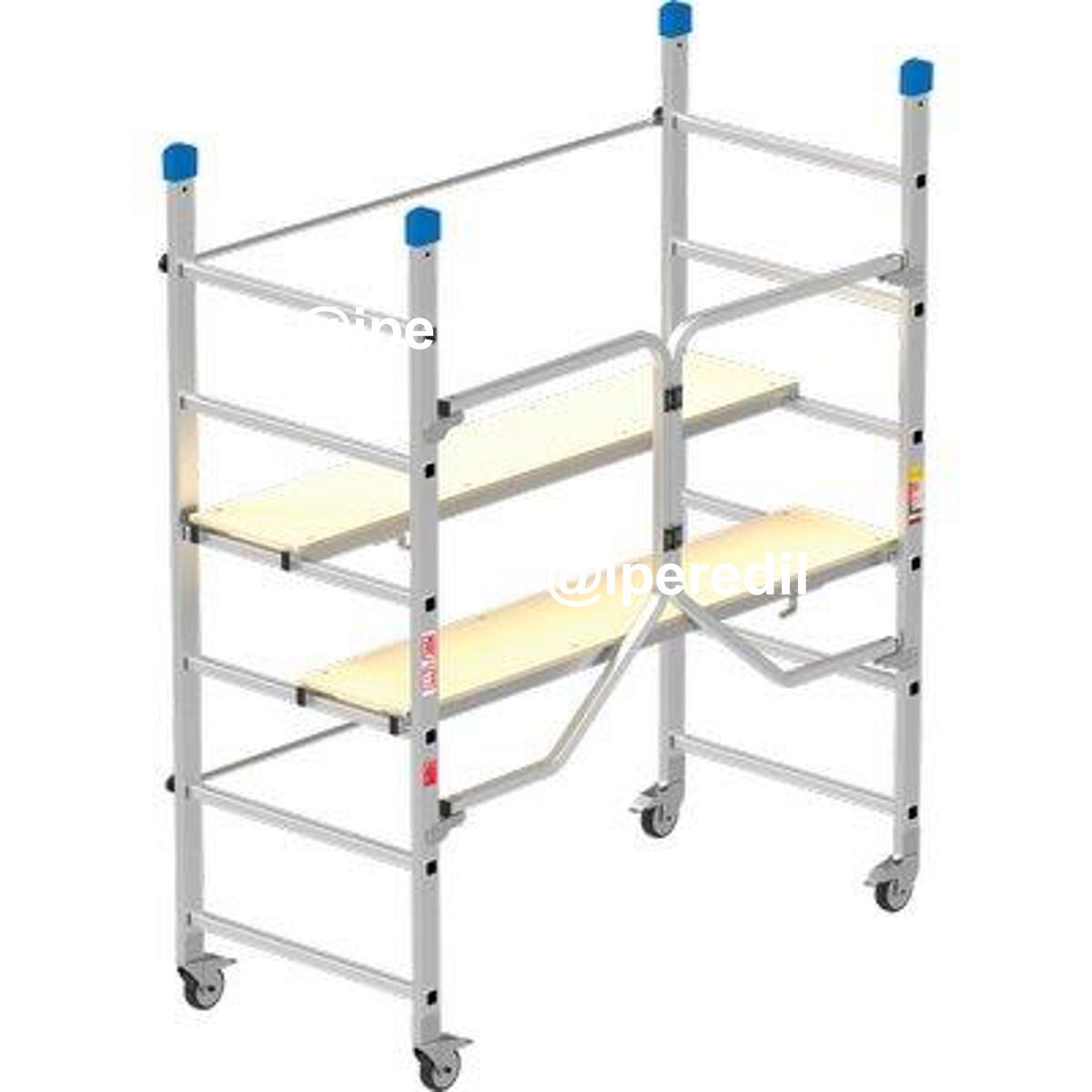 TRABATTELLO DINAMICO MARCHETTI ALLUMINIO RICHIUDIBILE CM 155-26X82 H.CM 110/188 - 02362240