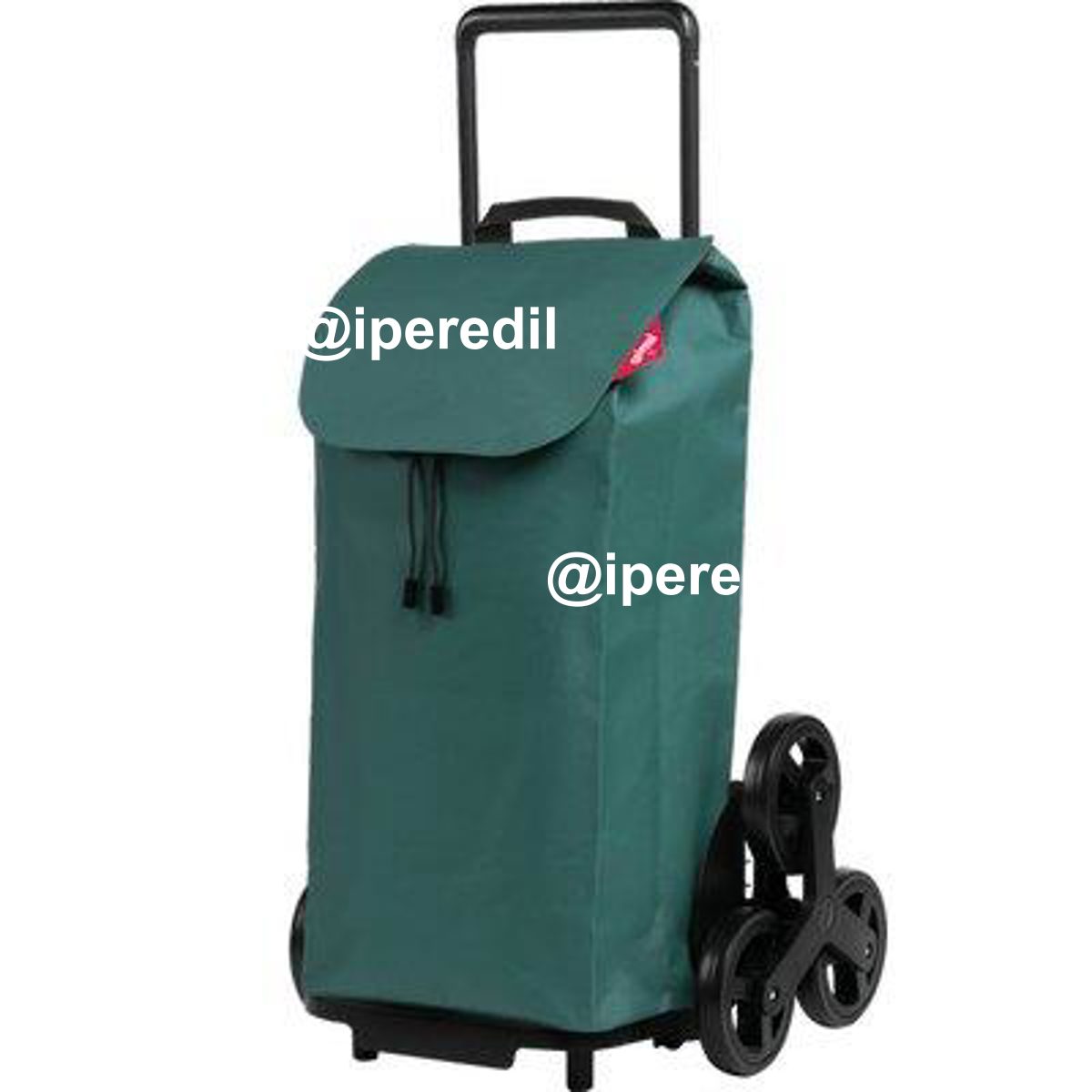 CARRELLO PORTASPESA TRIS NEW GIMI VERDE LT. 50