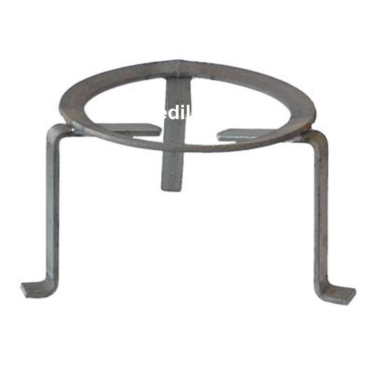 TREPPIEDE CALDARA CIRCOLARE ACCIAIO CM 40